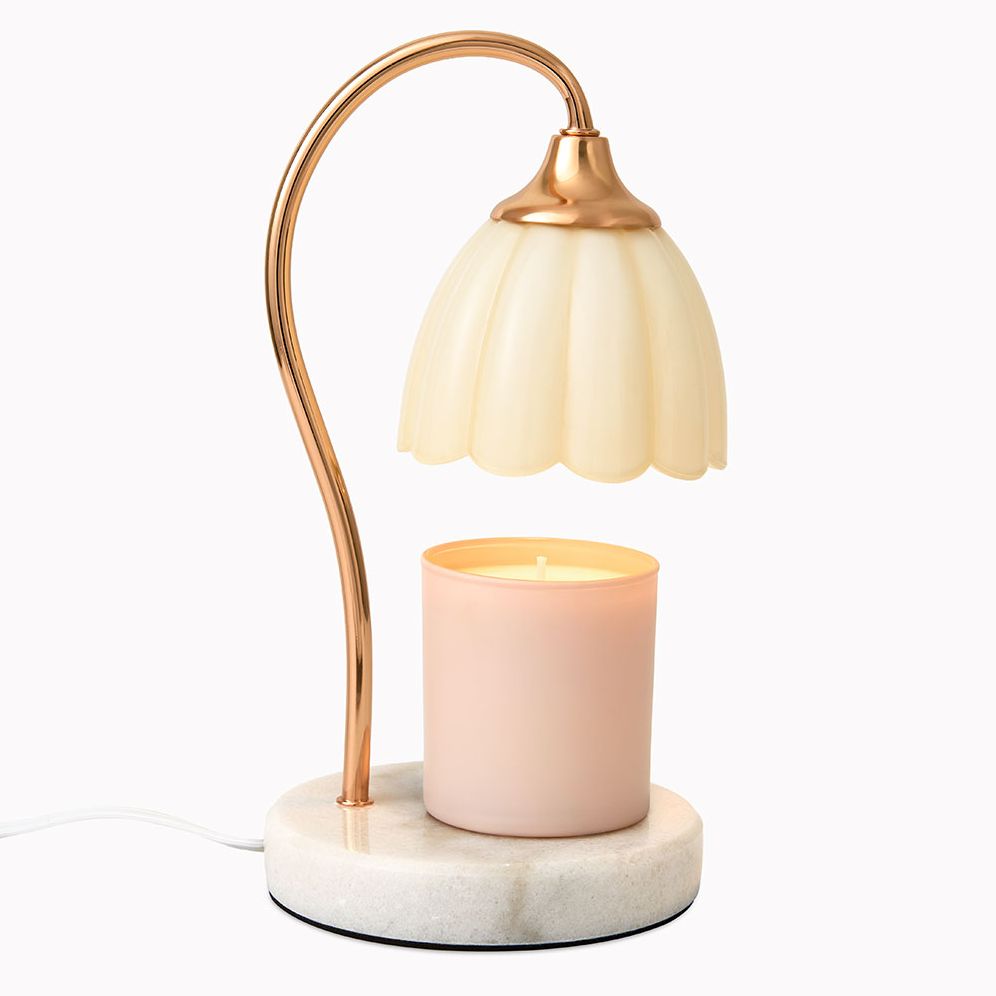 Scalloped Candle Warmer Lamp