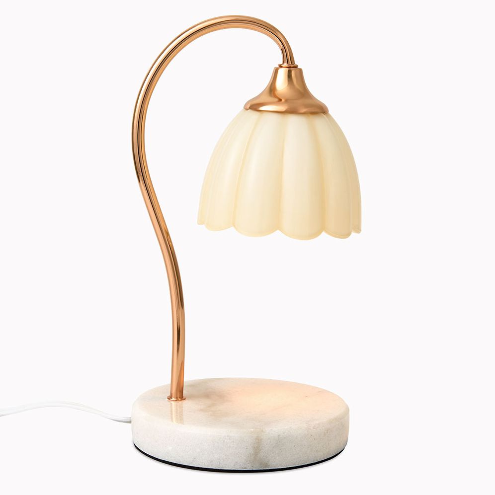 Scalloped Candle Warmer Lamp