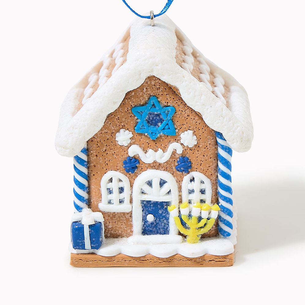 Hanukkah Gingerbread House Ornament