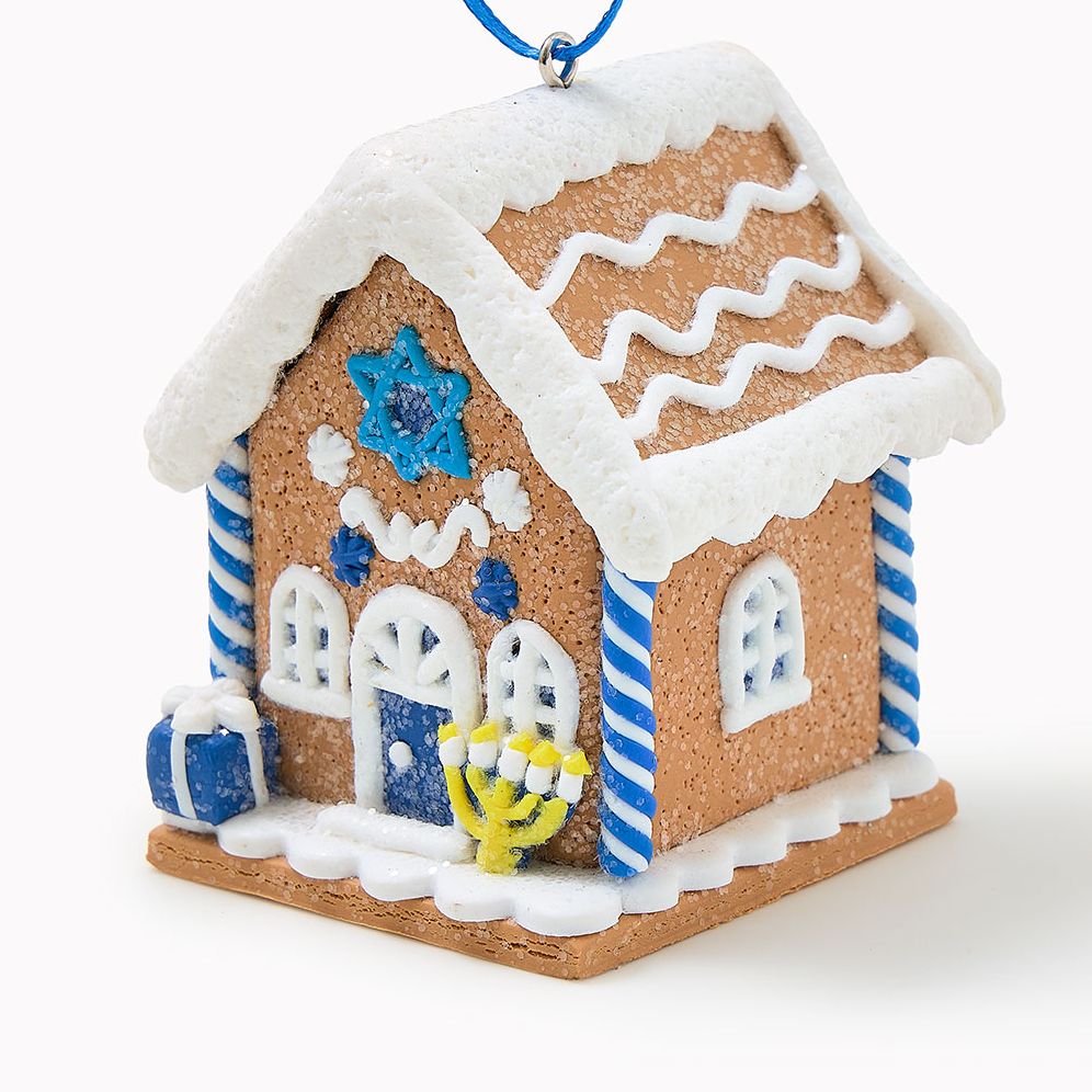 Hanukkah Gingerbread House Ornament