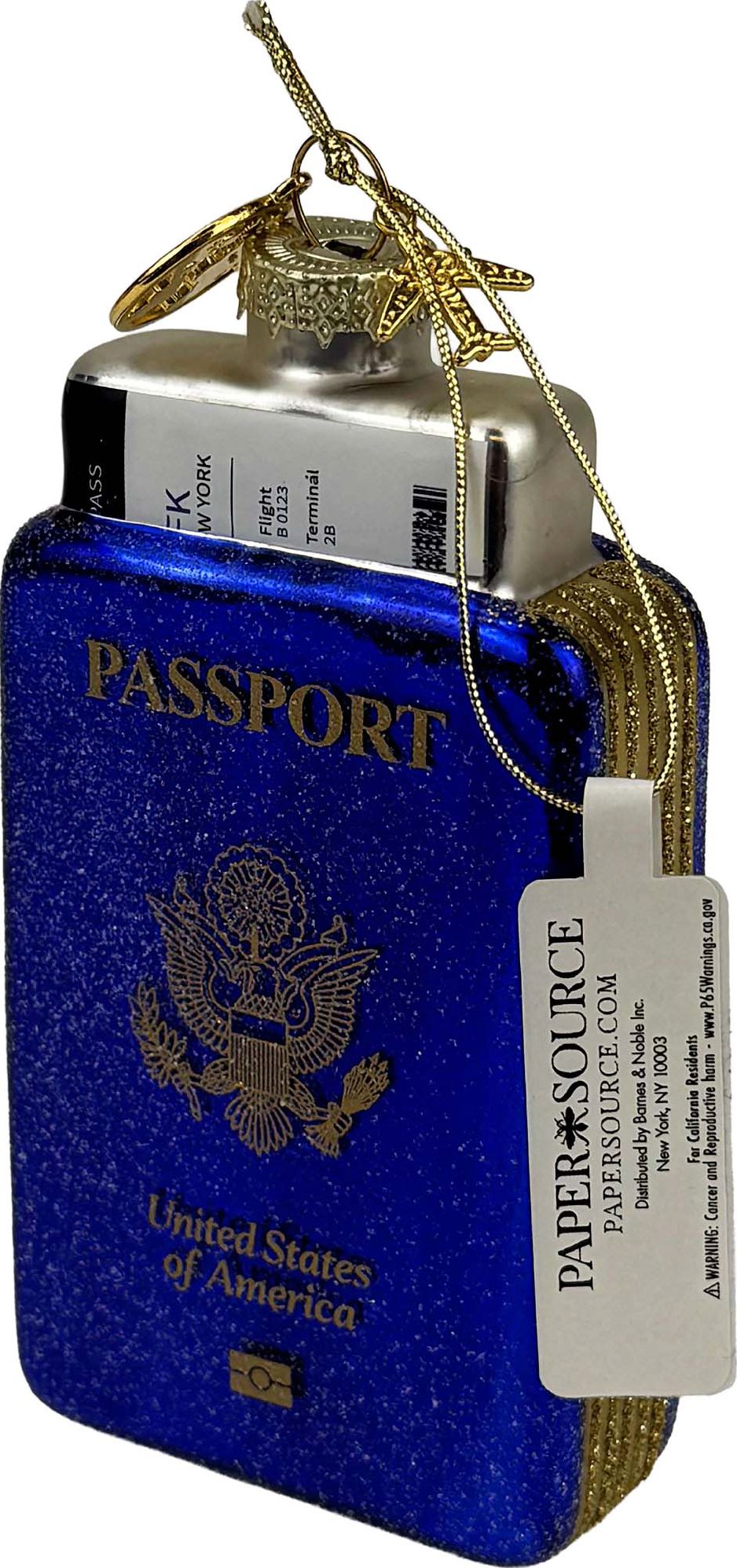 Passport Ornament