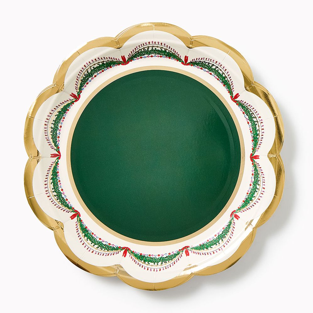 Garland Scalloped Plate