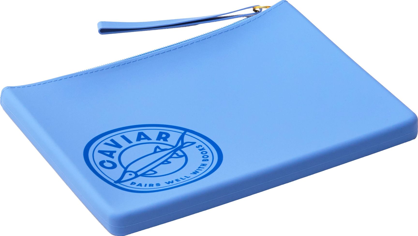 Silicone Caviar Pairs Well With Books Pouch