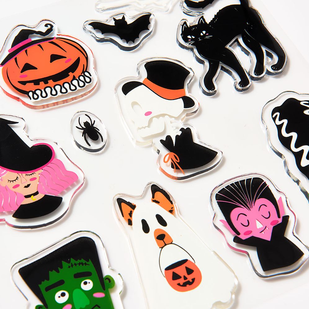 Halloween Critter Gel Clings | Paper Source