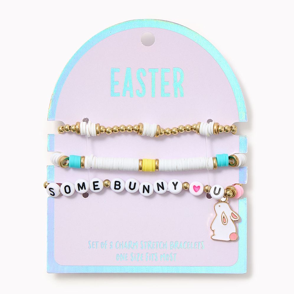 Easter Charm Bracelet - Pack of 3