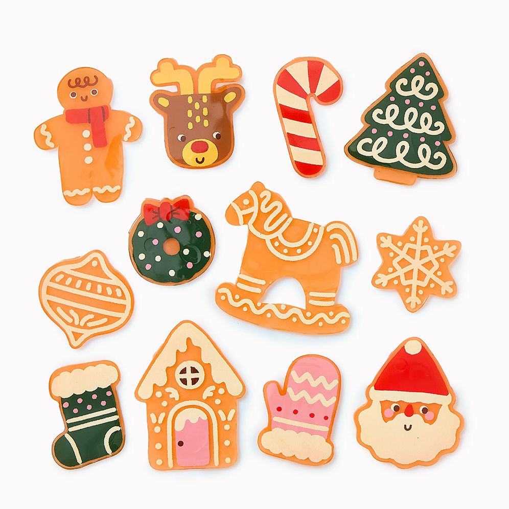 S12 Holiday Window Gel Clings