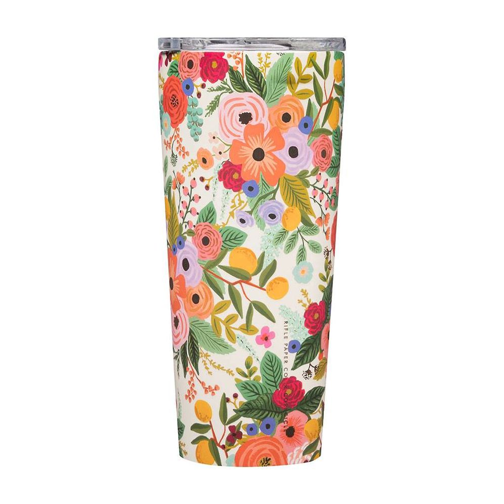 Garden Party Cream Tumbler