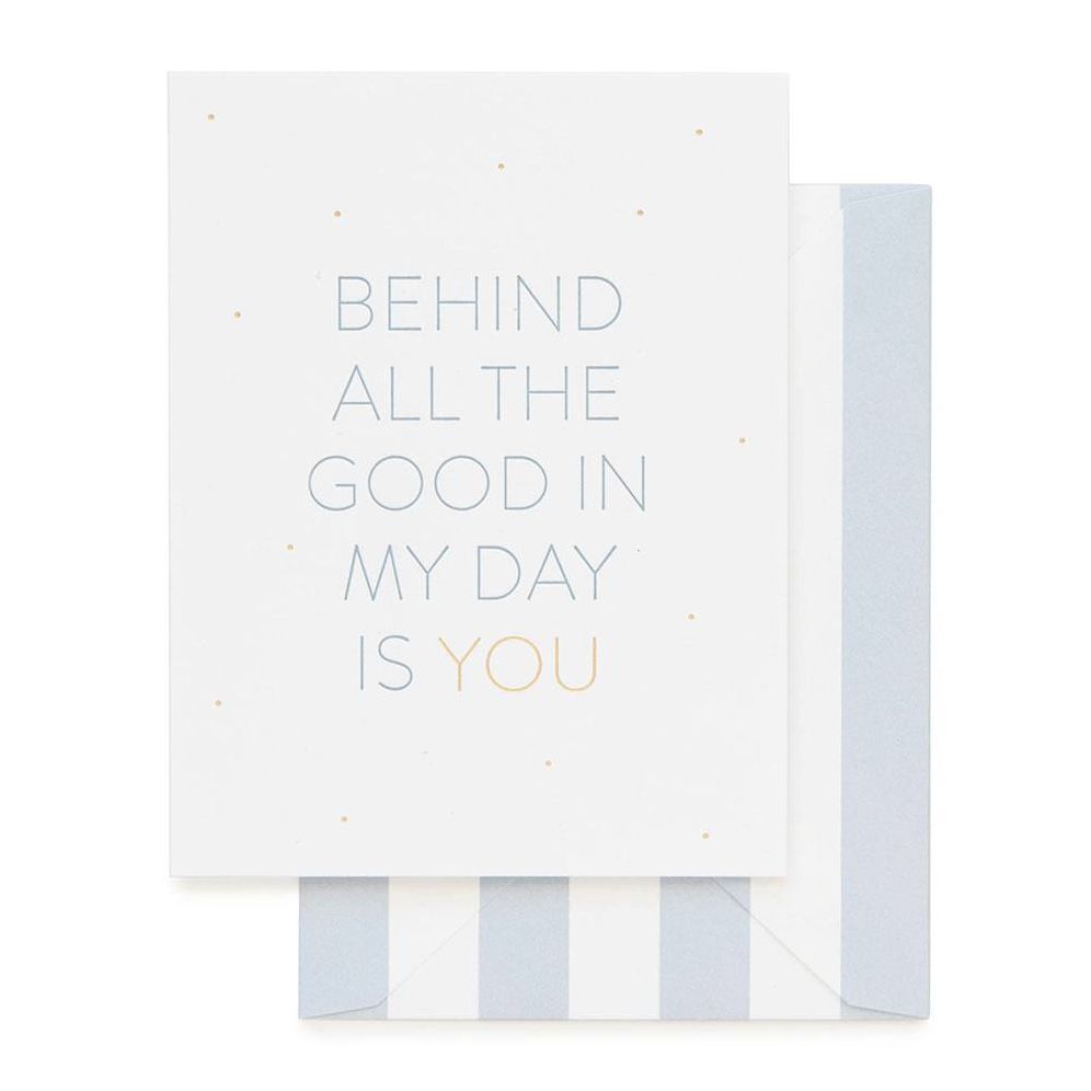 Behind All The Good Card | Paper Source