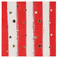 Patriotic Confetti Cocktail Napkins