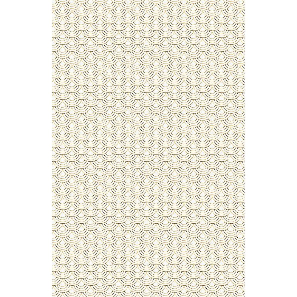 Art Deco Gold Foil Stone Wrapping Paper