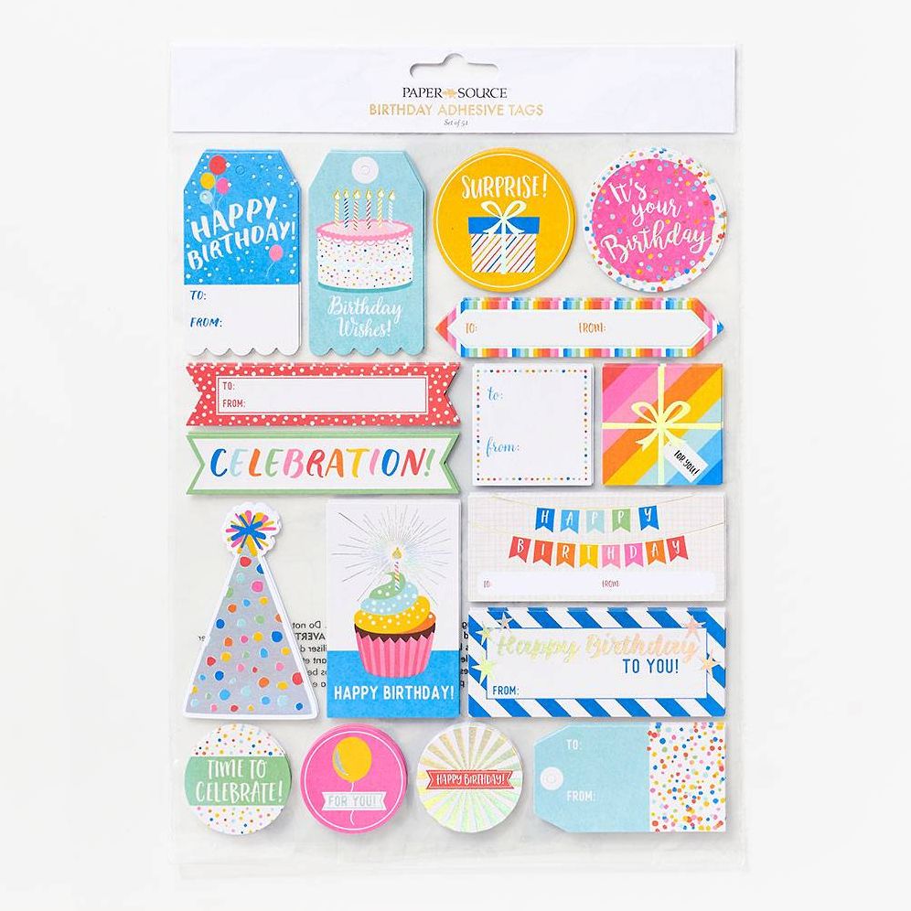 Birthday Gift Labels