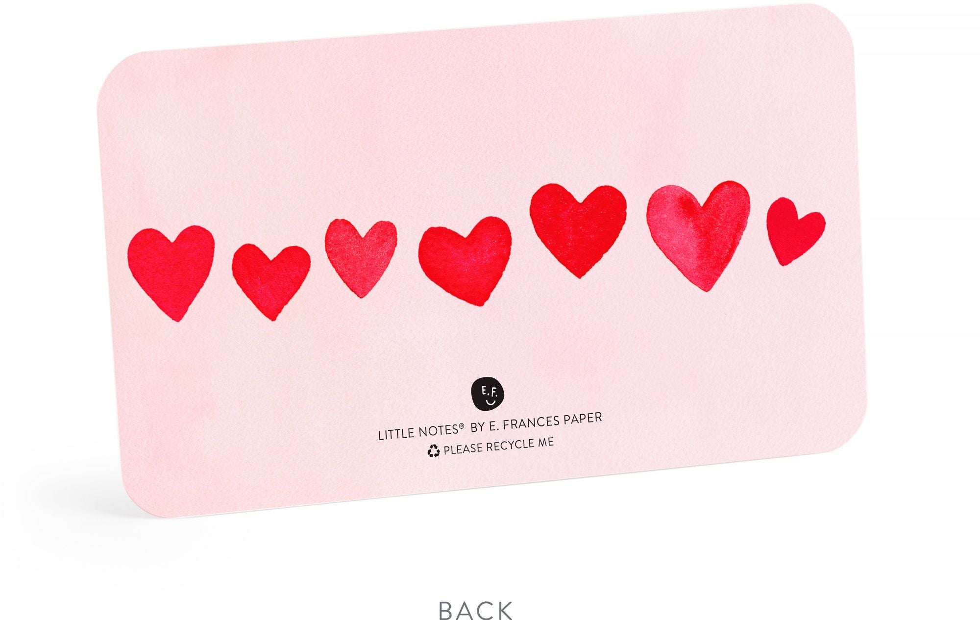 Mini Hearts Blush Little Notes® By E. Frances Paper