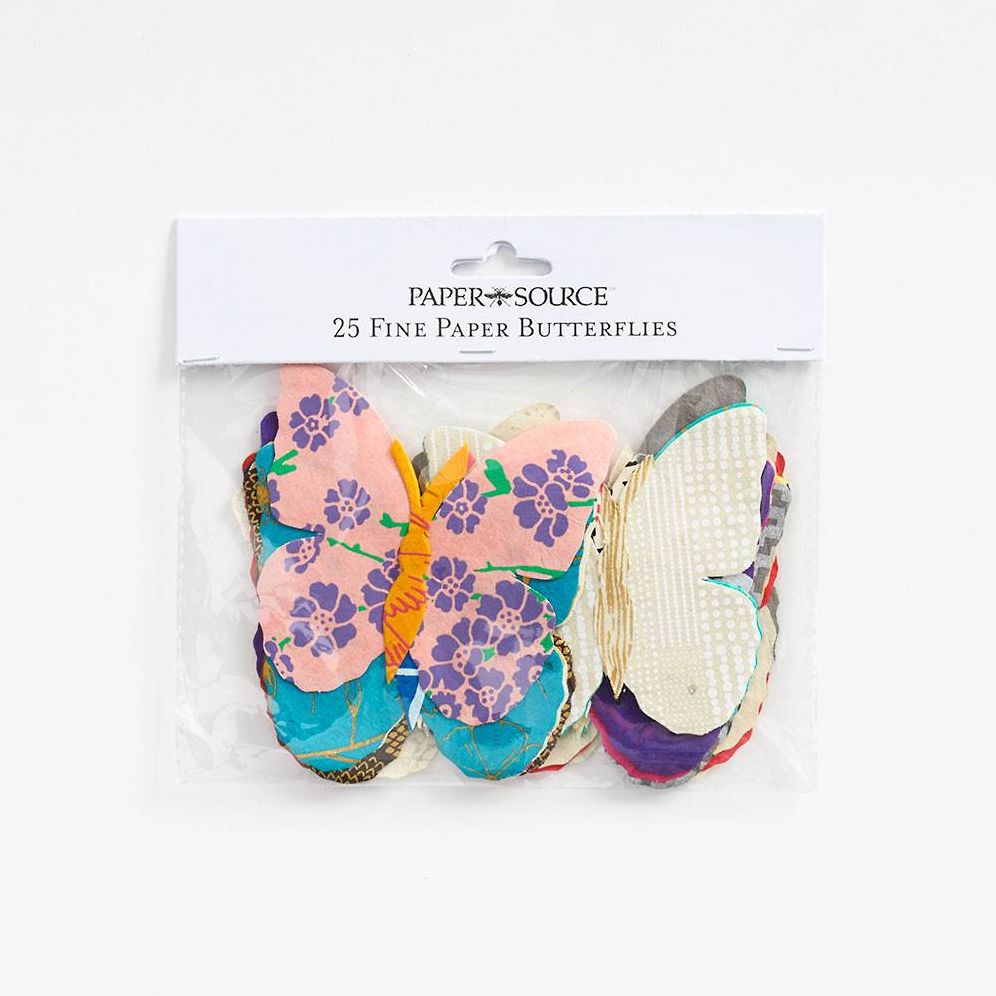 Die-Cut Handmade Paper Butterflies