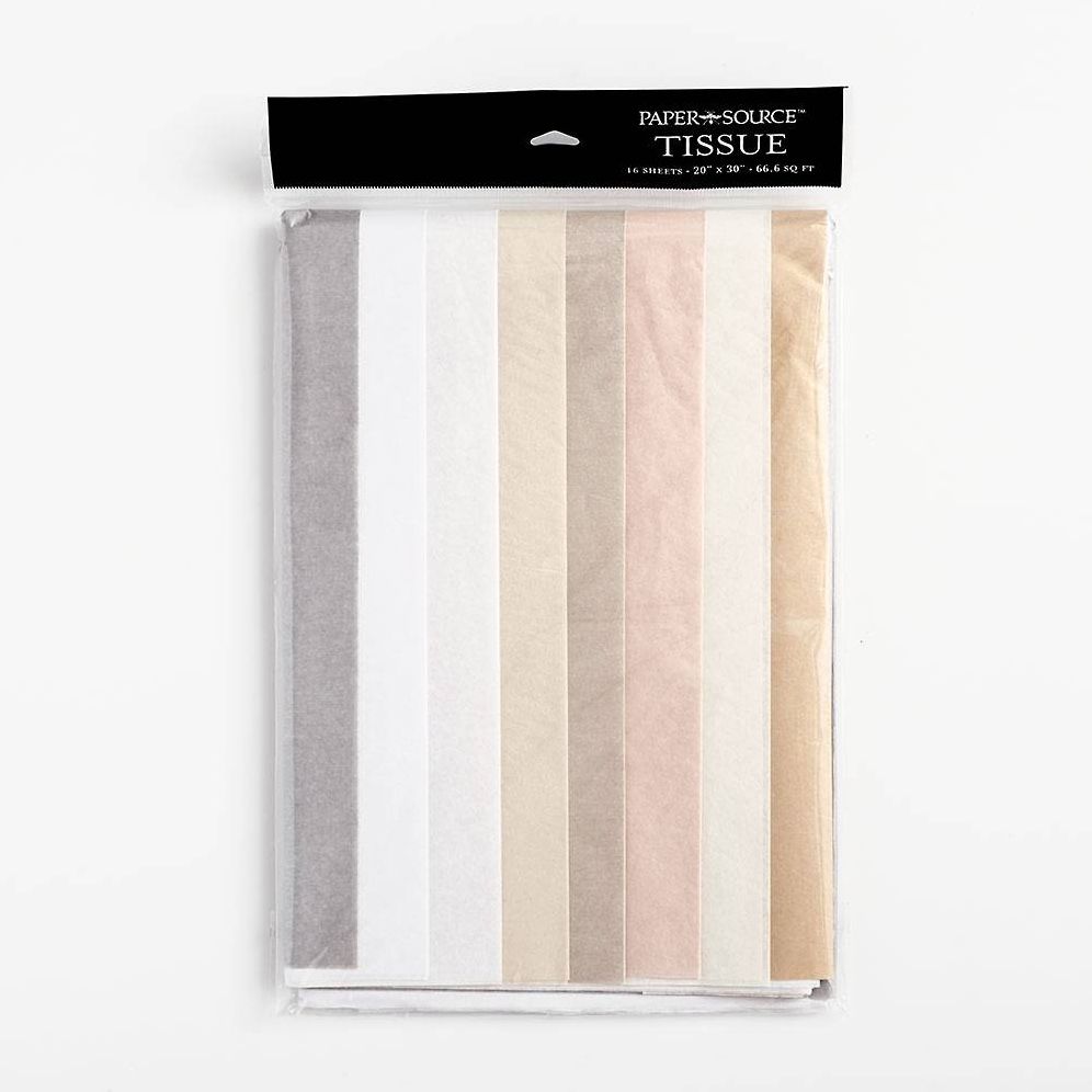 Pearlized Neutrals Tissue Paper Set | Paper Source