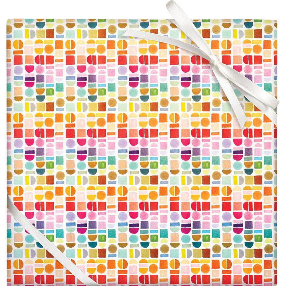 Rainbow Palette Stone Wrapping Paper Duo