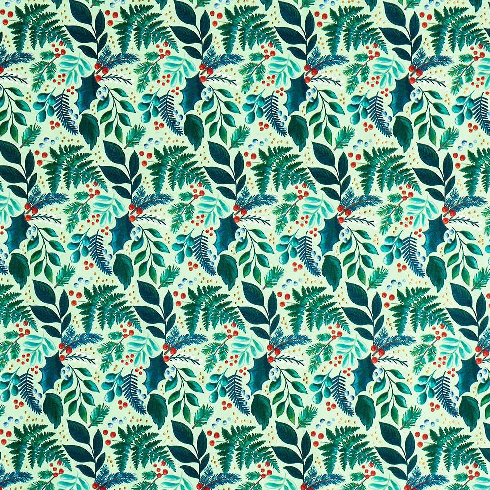 Painterly Botanical Stone Wrapping Paper