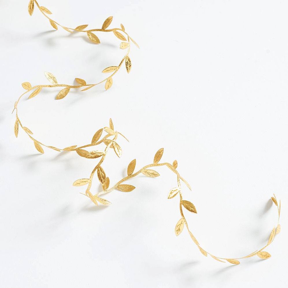 Gold Metallic Leaves