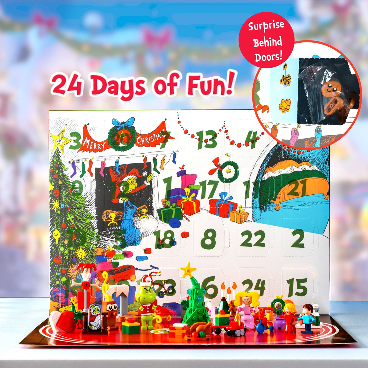 Grinch Advent Calendar