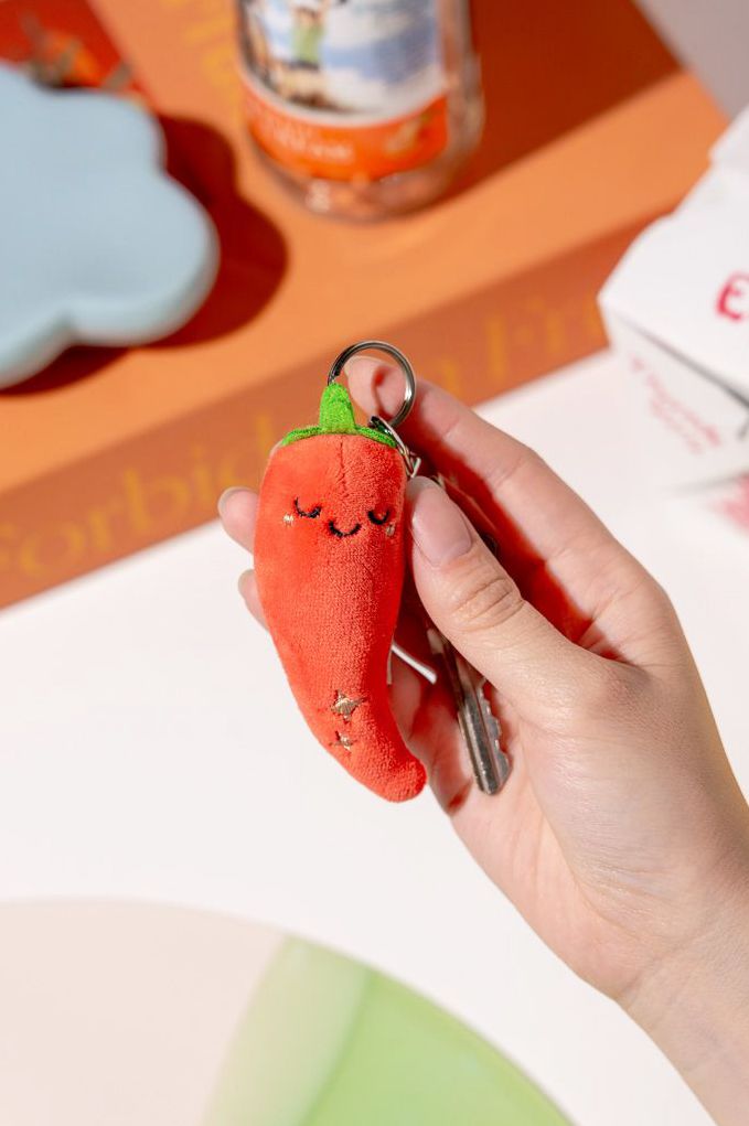 Milly Chili Pepper Plush Keychain | Paper Source