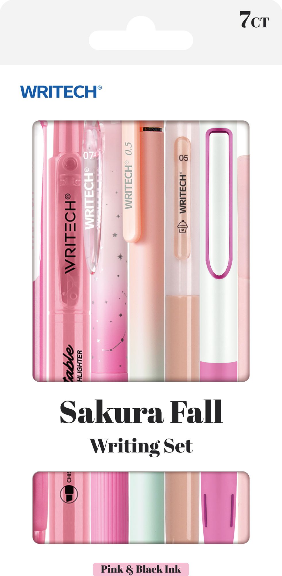 Sakura Fall Mixed Pen Kit S/7 - Assorted Ink