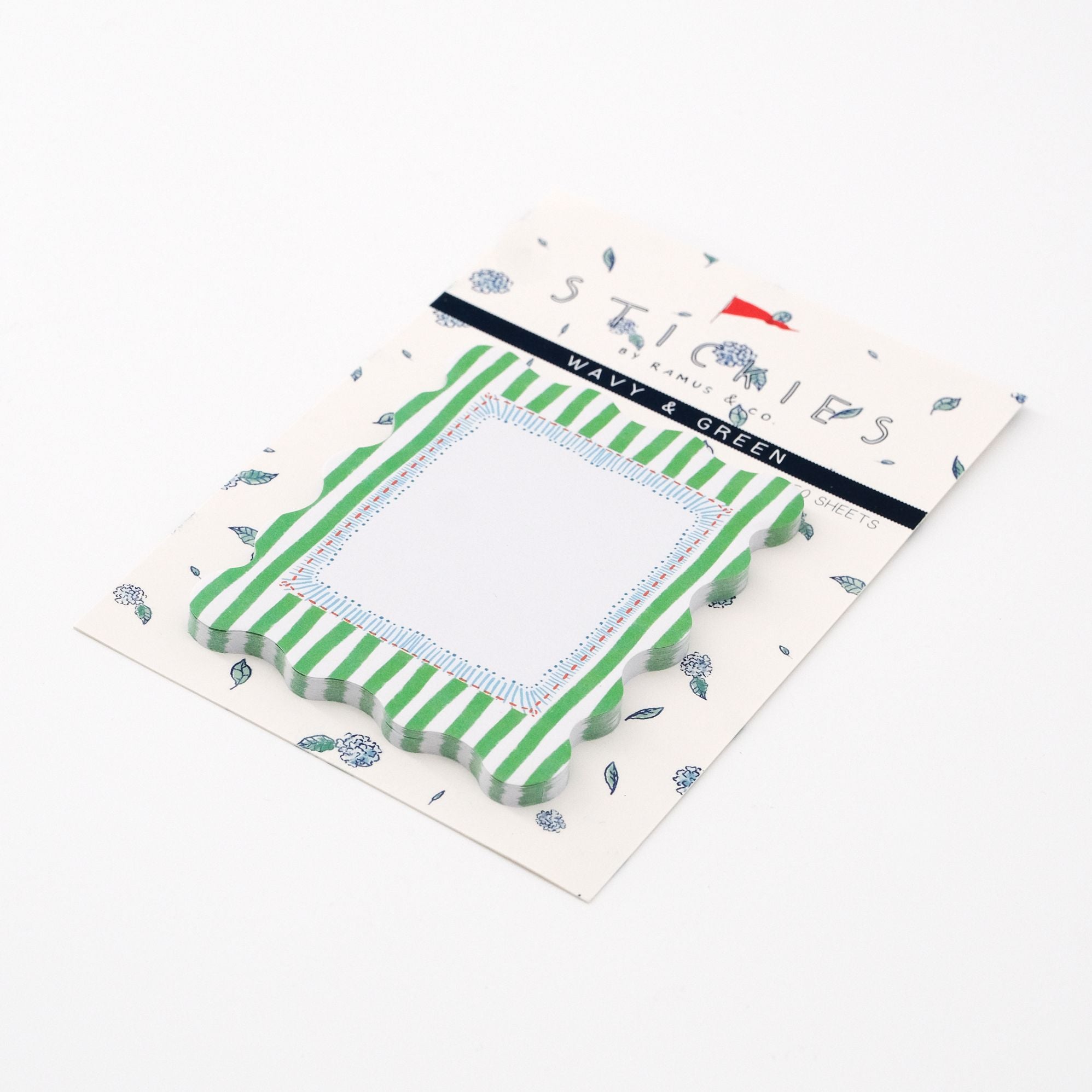 Wavy & Green Stickies by Ramus & Co.