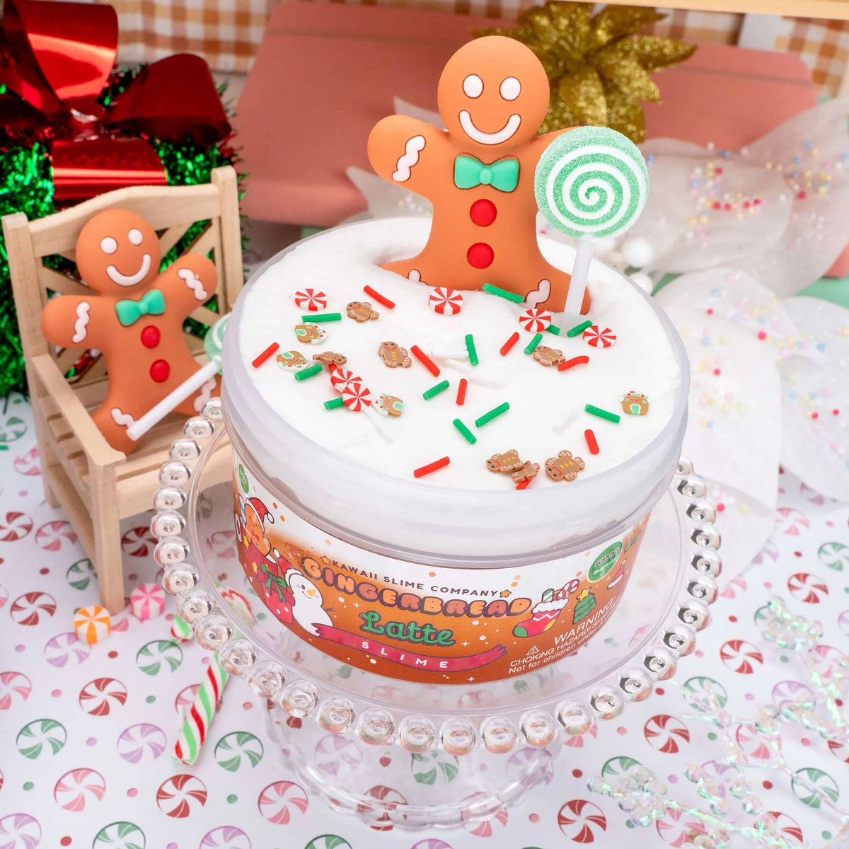 Gingerbread Latte Butter Signature Dome¿ Slime