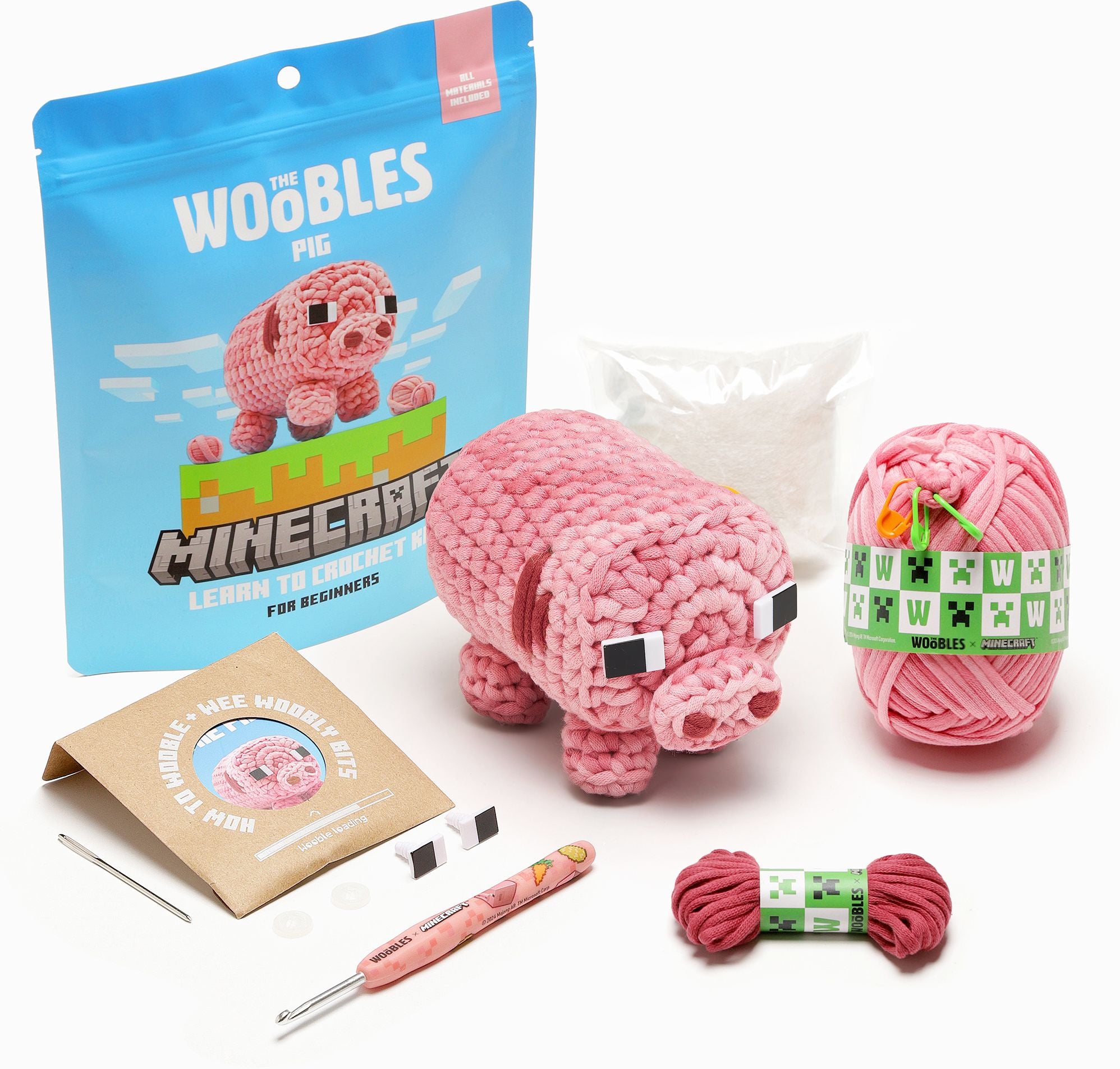Pig Learn to Crochet Kit