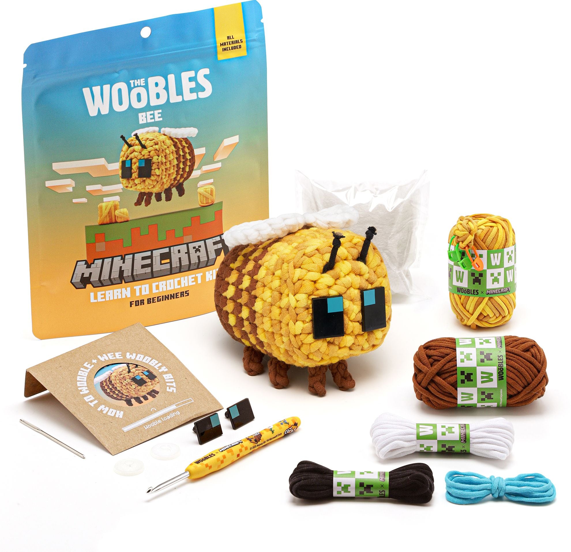 Bee Learn to Crochet Kit