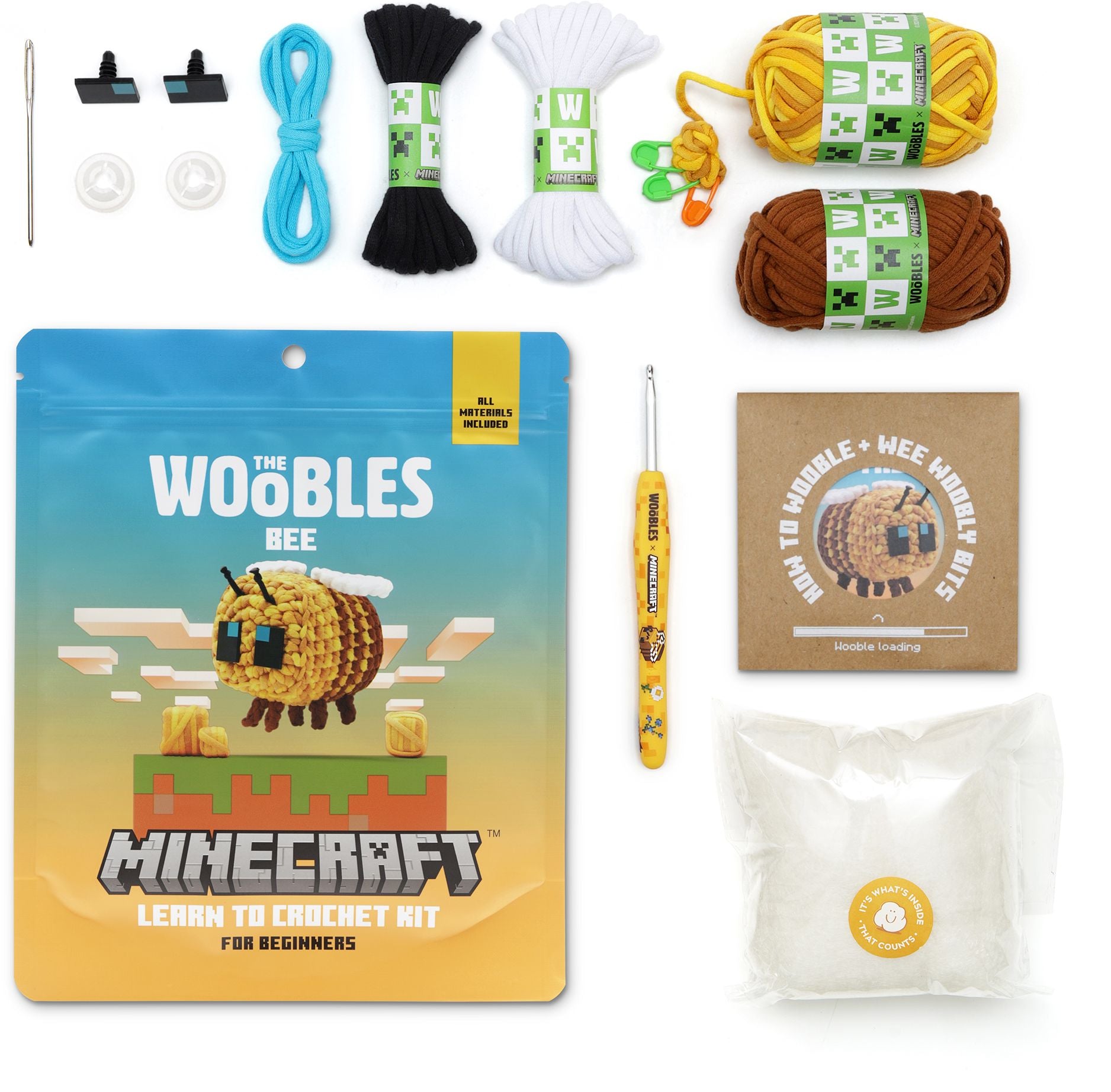 Bee Learn to Crochet Kit