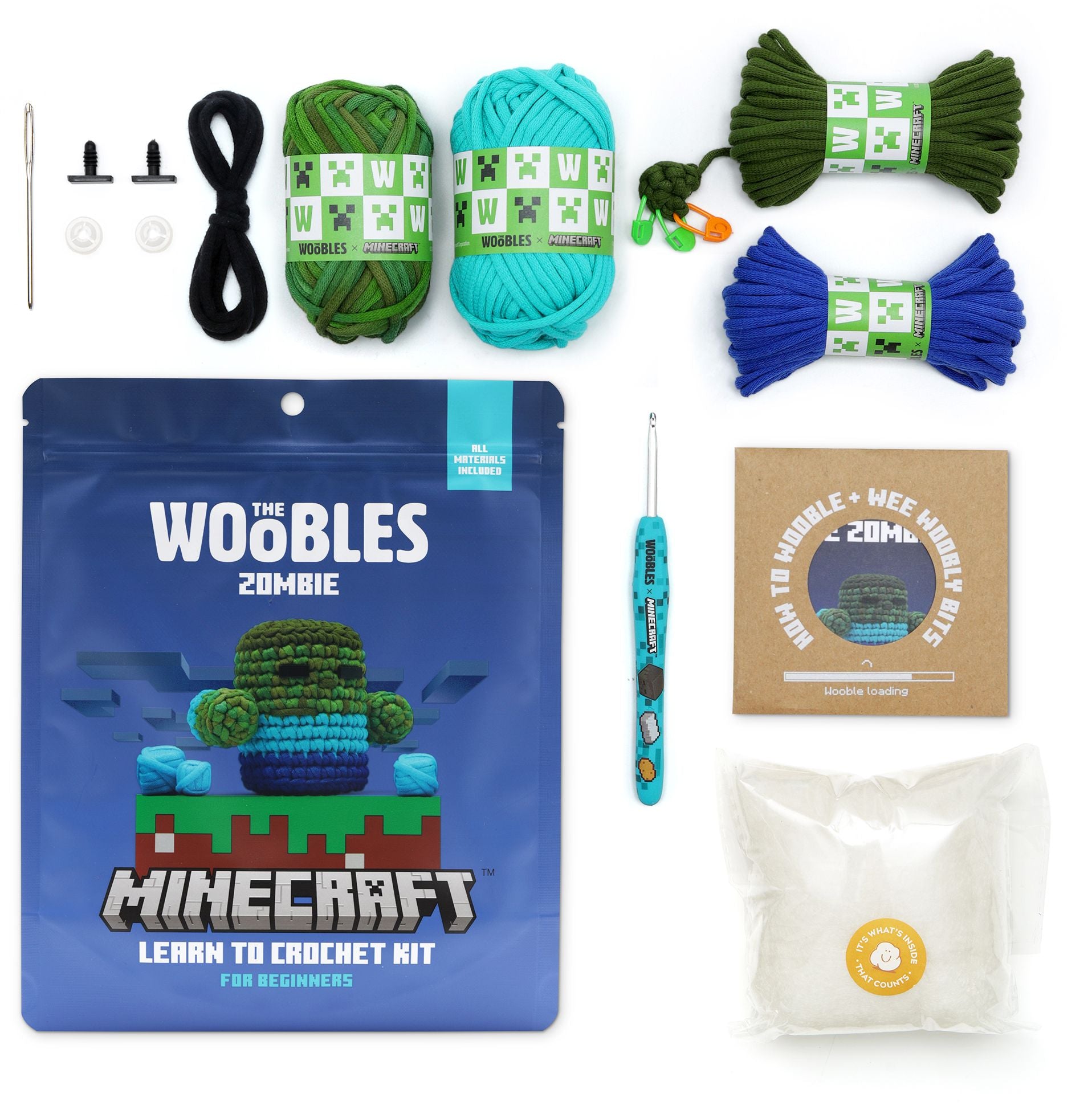 Zombie Learn to Crochet Kit