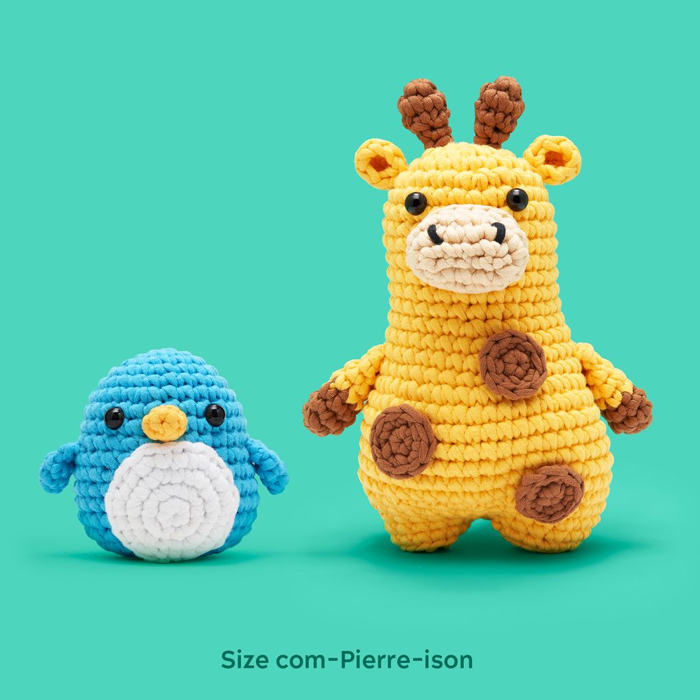 Zara the Giraffe Learn to Crochet Kit
