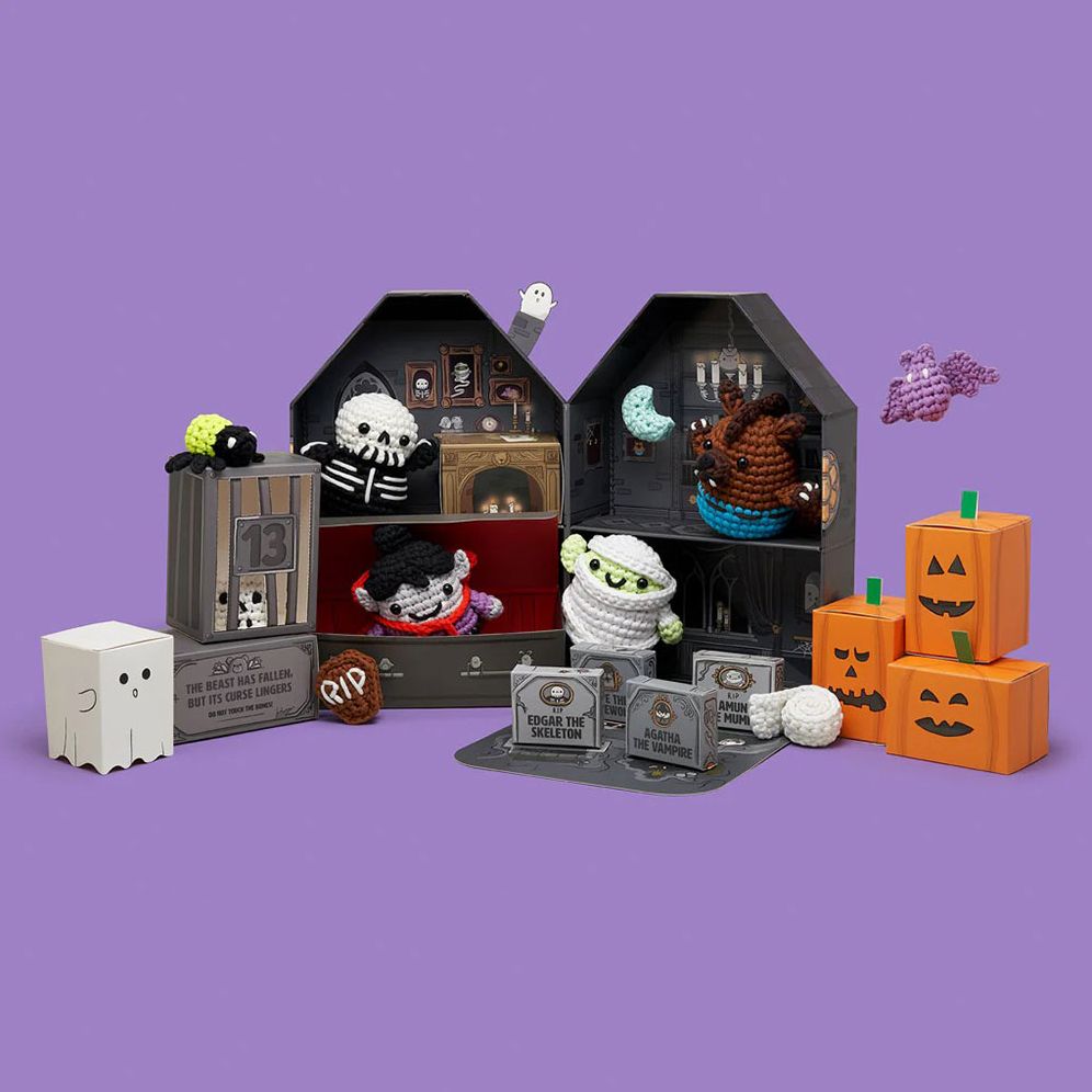 Eerie-sistibly Woobly Haunted House Box Learn to Crochet kit