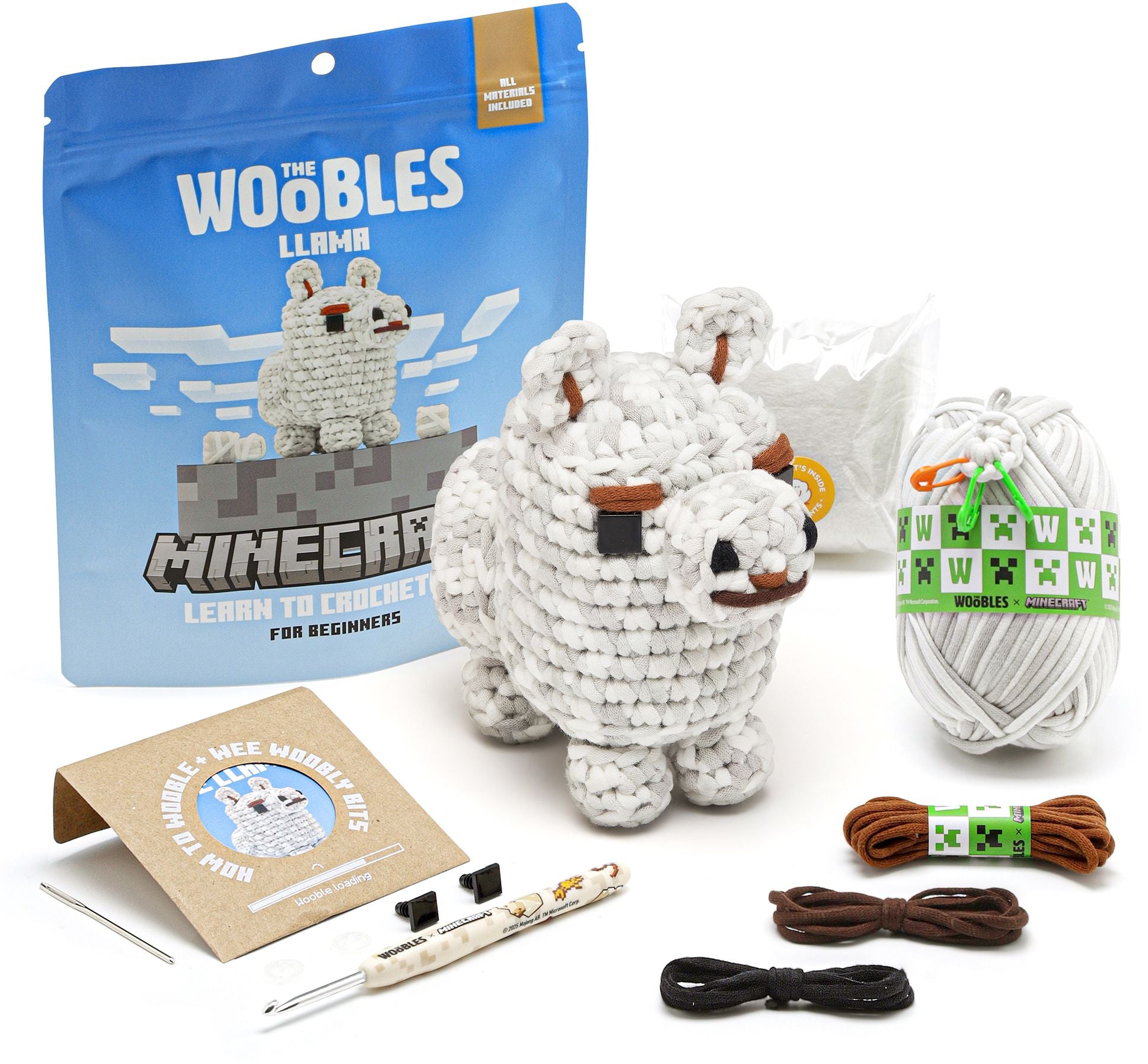 Llama Learn to Crochet Kit