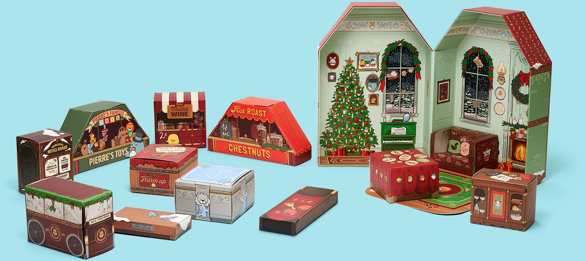 Here We Go A-Wooblin' Advent Calendar