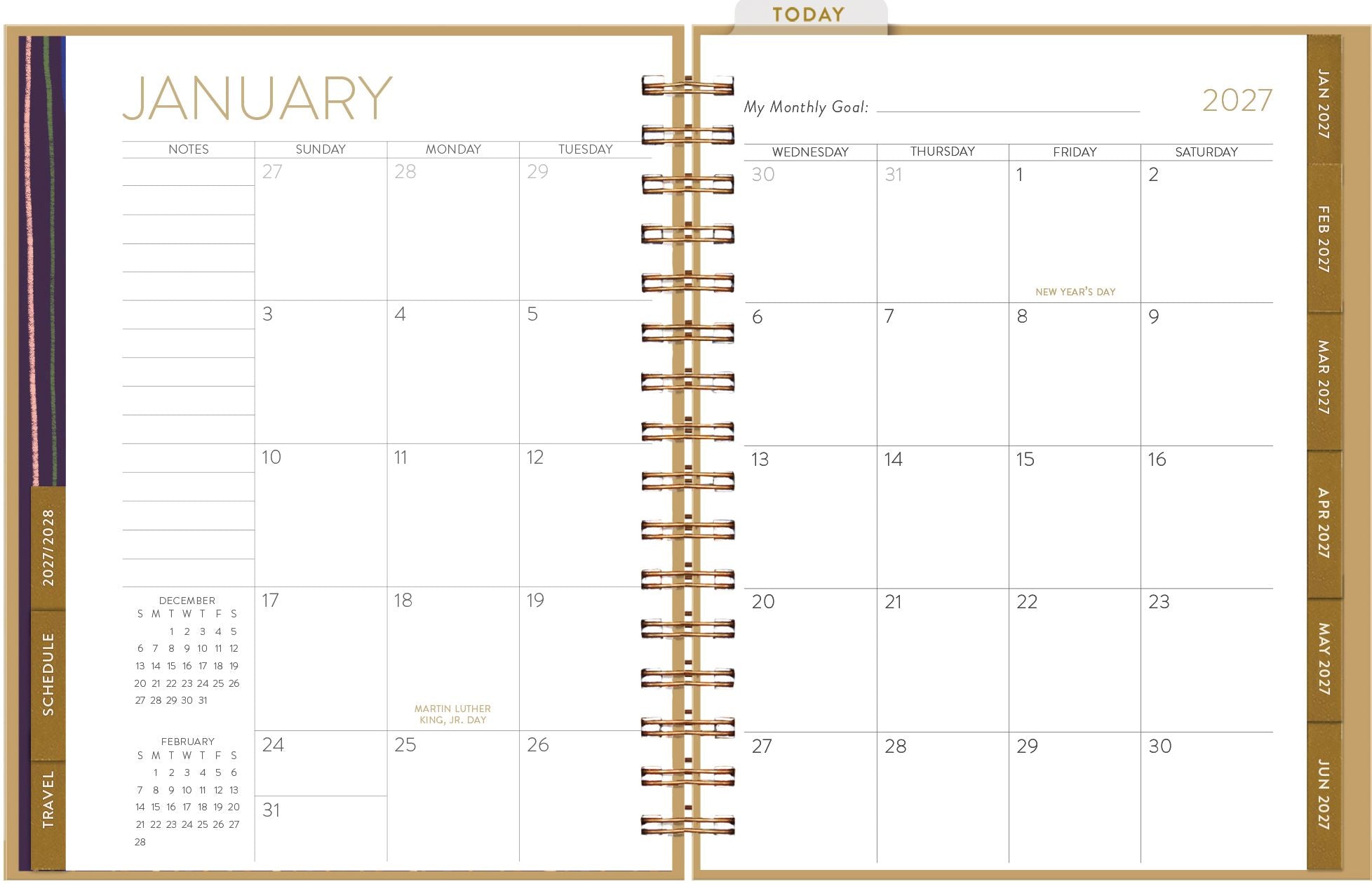 2027 Seedlings Happy Days Weekly Planner