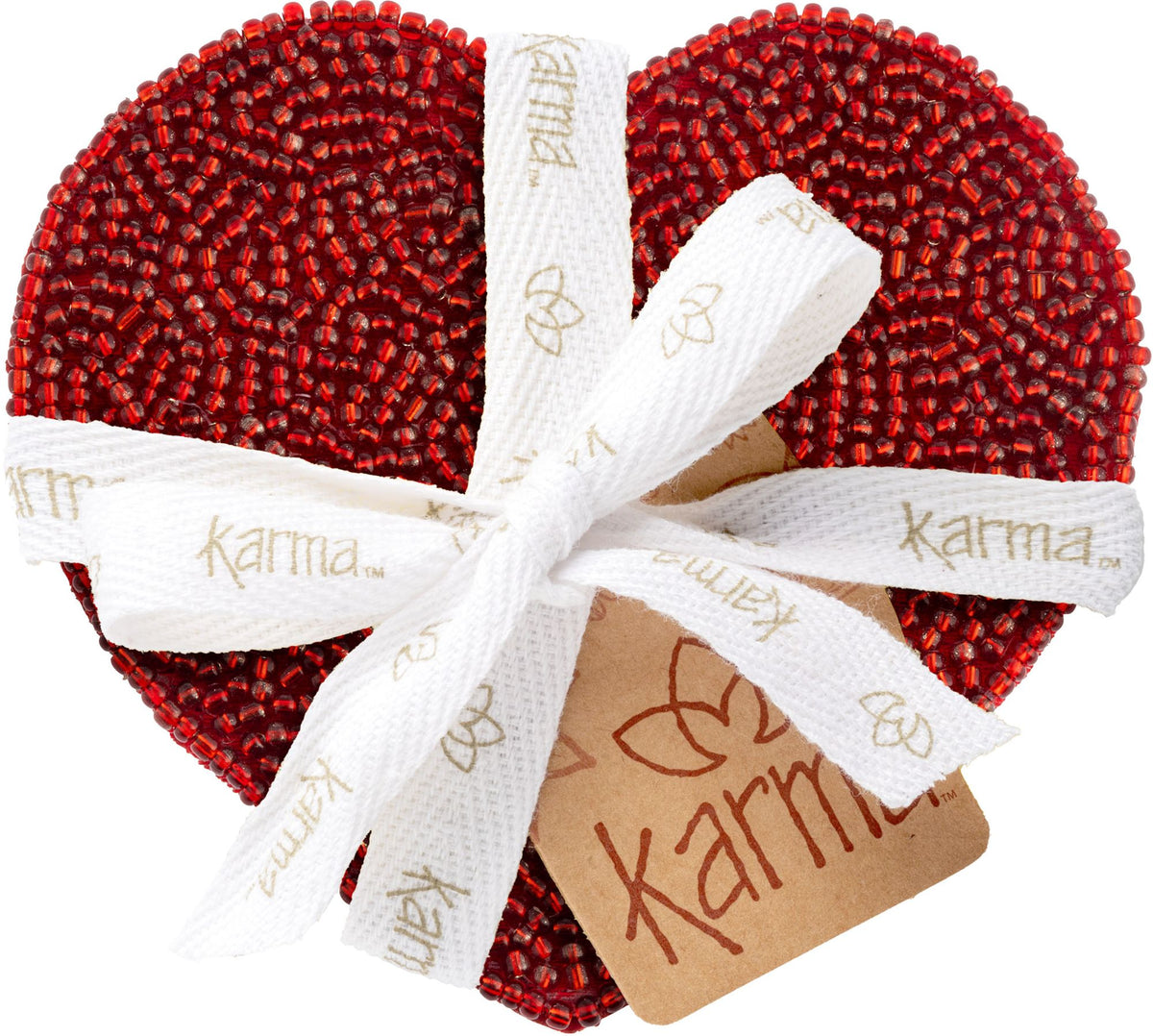 Heart Beaded Coasters
