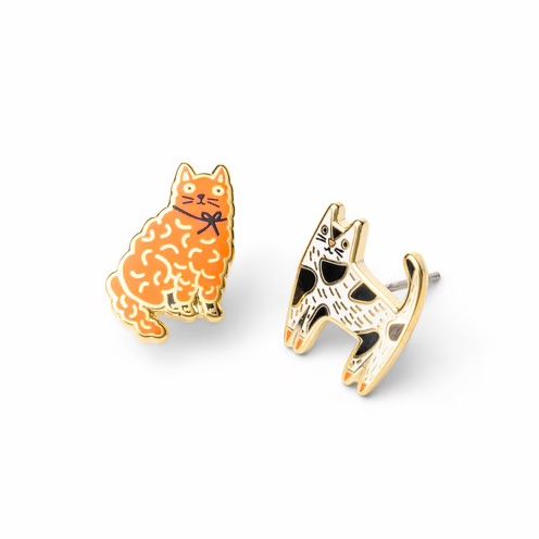 Cats Stud Earrings