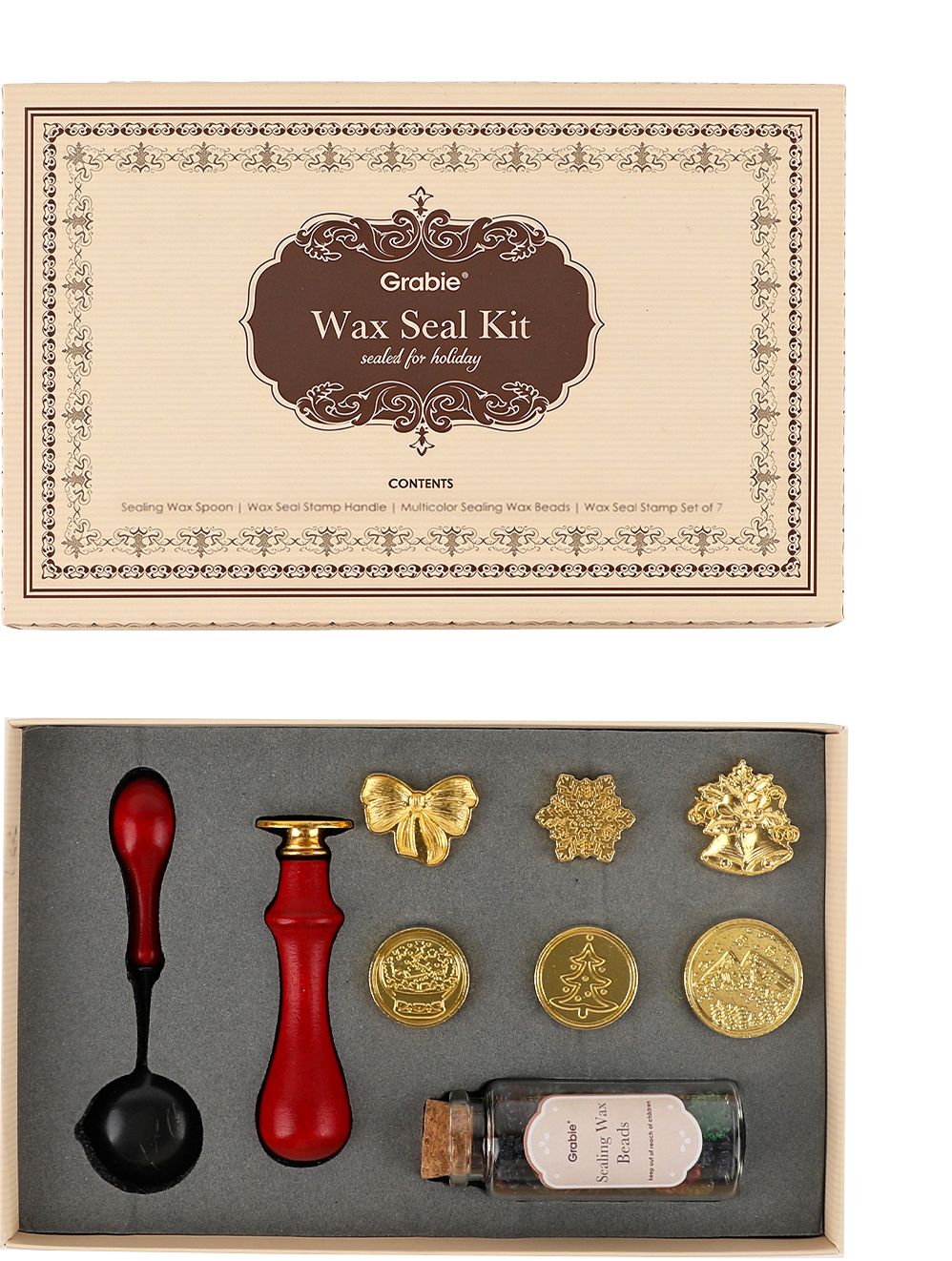 Grabie Sealed For Holiday Wax Seal Kit