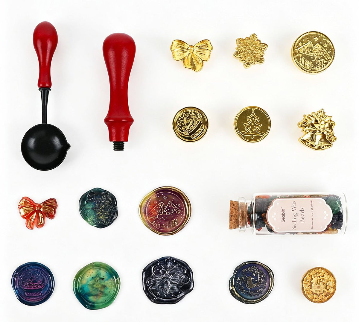 Grabie Sealed For Holiday Wax Seal Kit