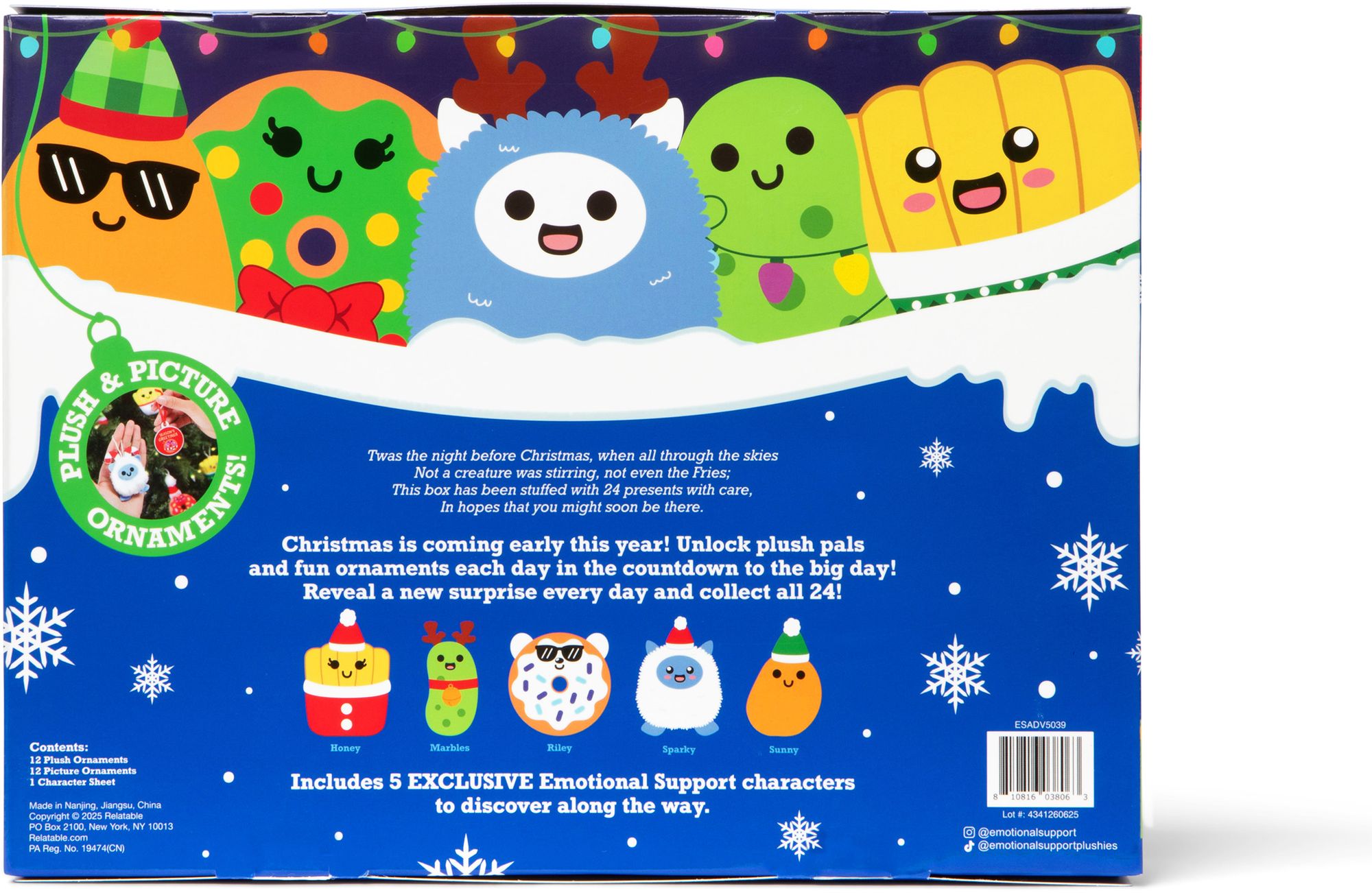 Emotional Support Advent Calendar