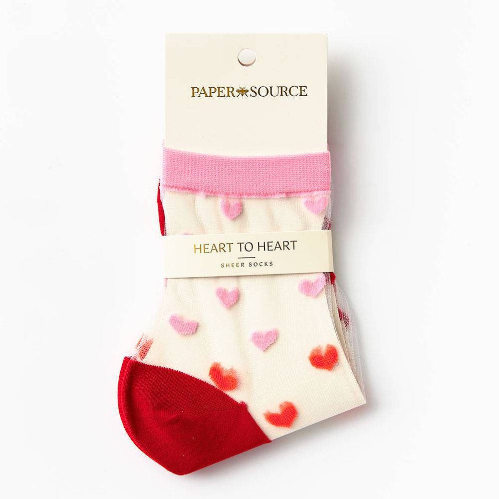 Sheer Heart Socks