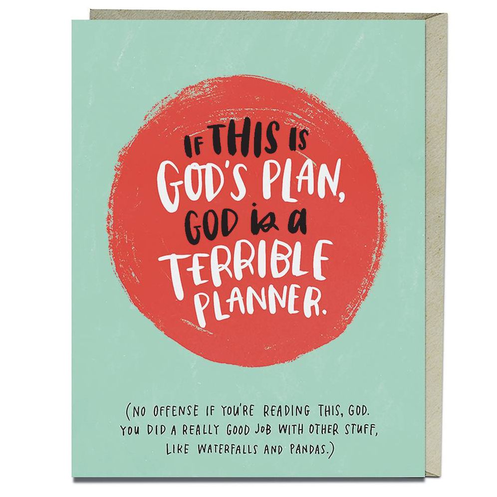 God's Plan Empathy Card