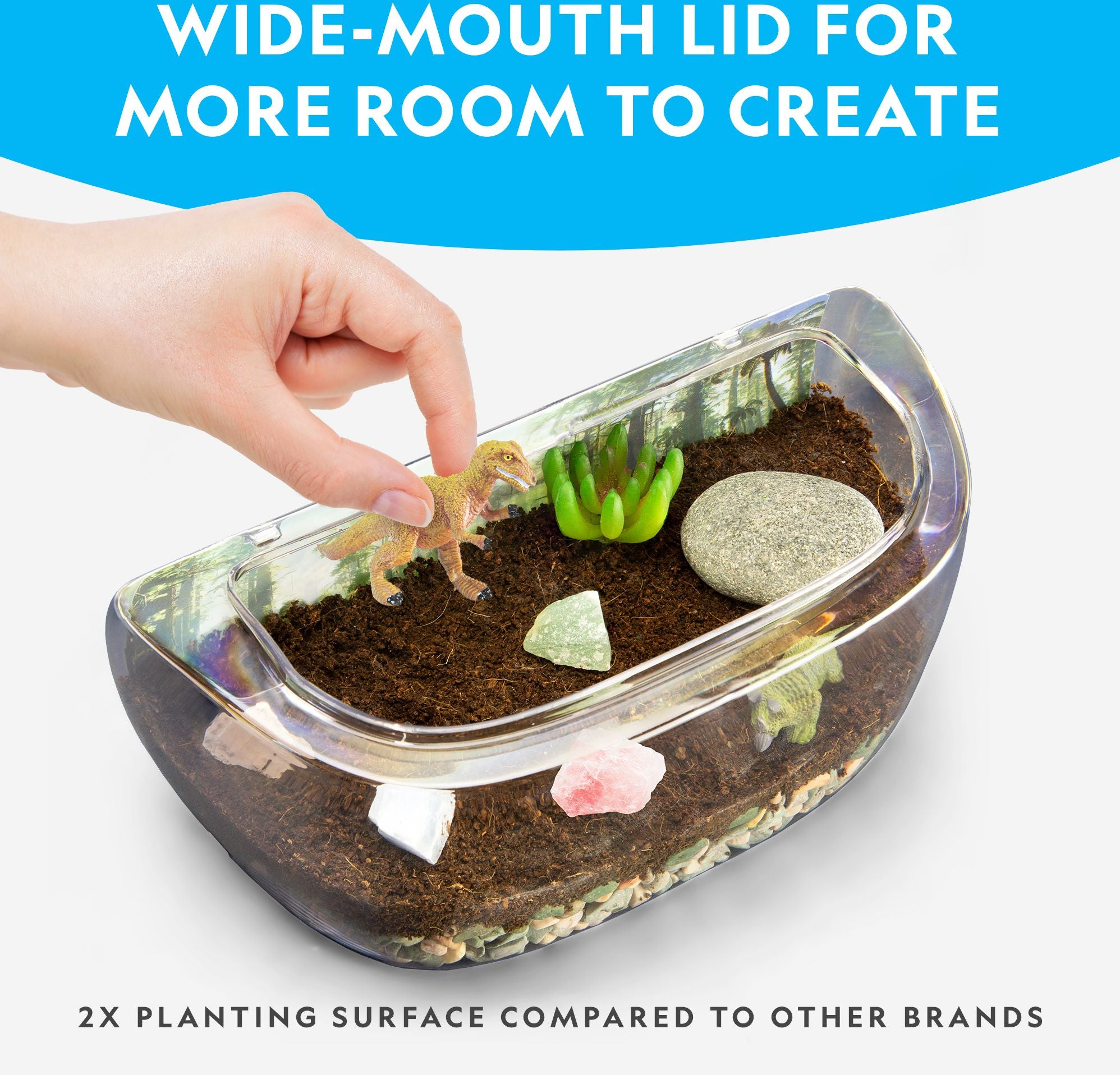 National Geographic Light up Terrarium: Dinosaur Habitat