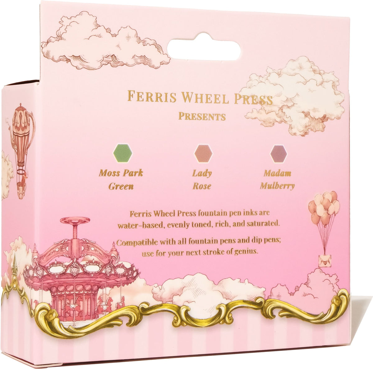 Muted Blossoms Ink Charger S/3 (10mL)