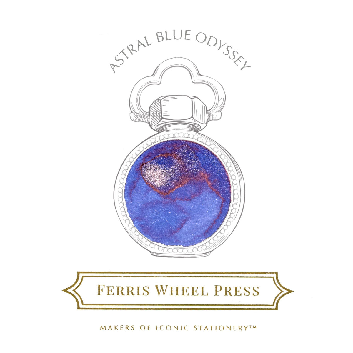 Coral Fountain Pen & Ink Charger S/3 (10mL)