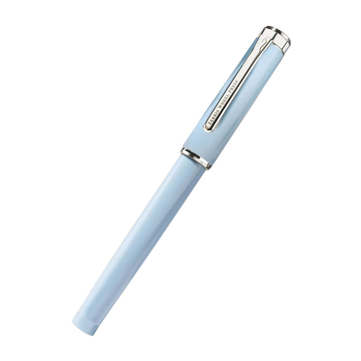 Light Blue Fountain Pen & Ink Set