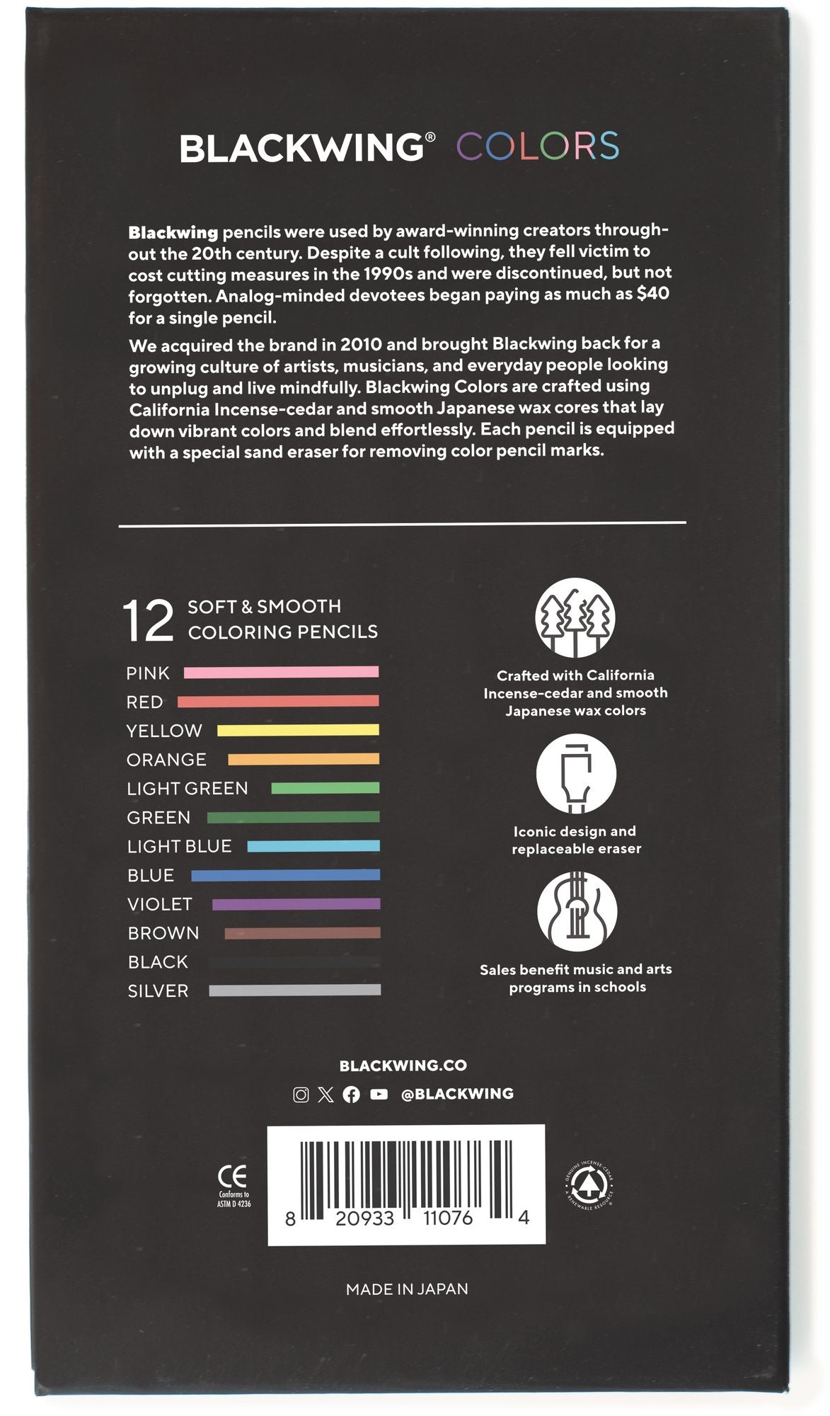 Blackwing Colors - Set of 12
