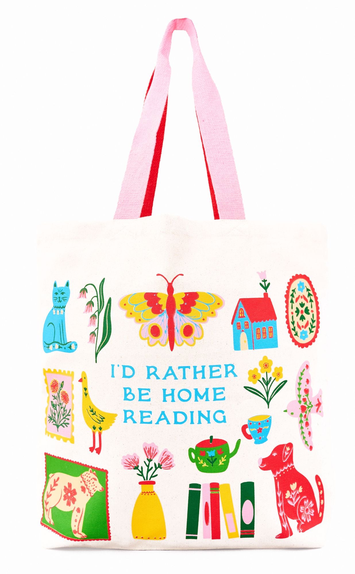 I'd Rather Be Home Reading Tote