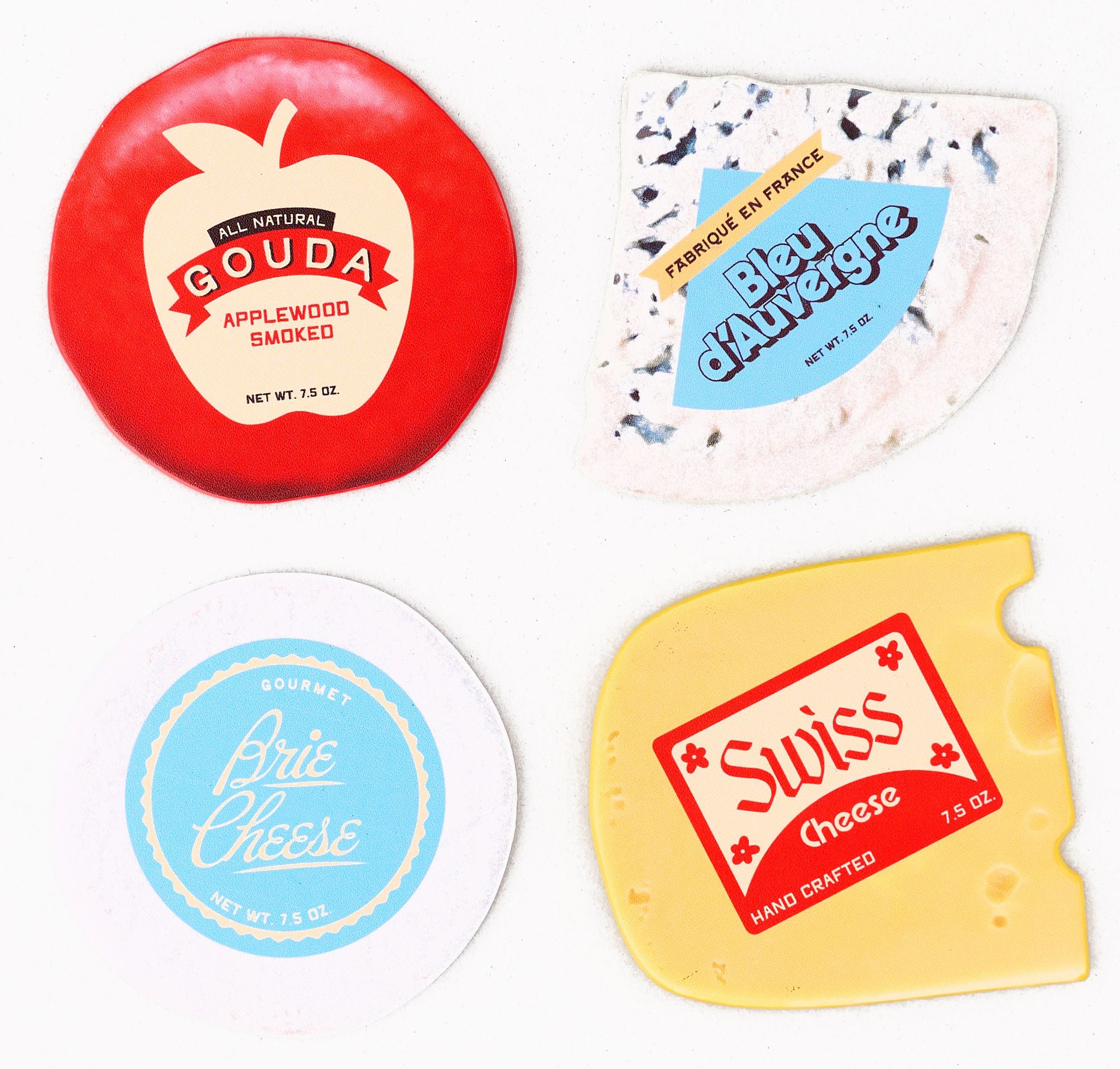 Coaster Set, Cheese