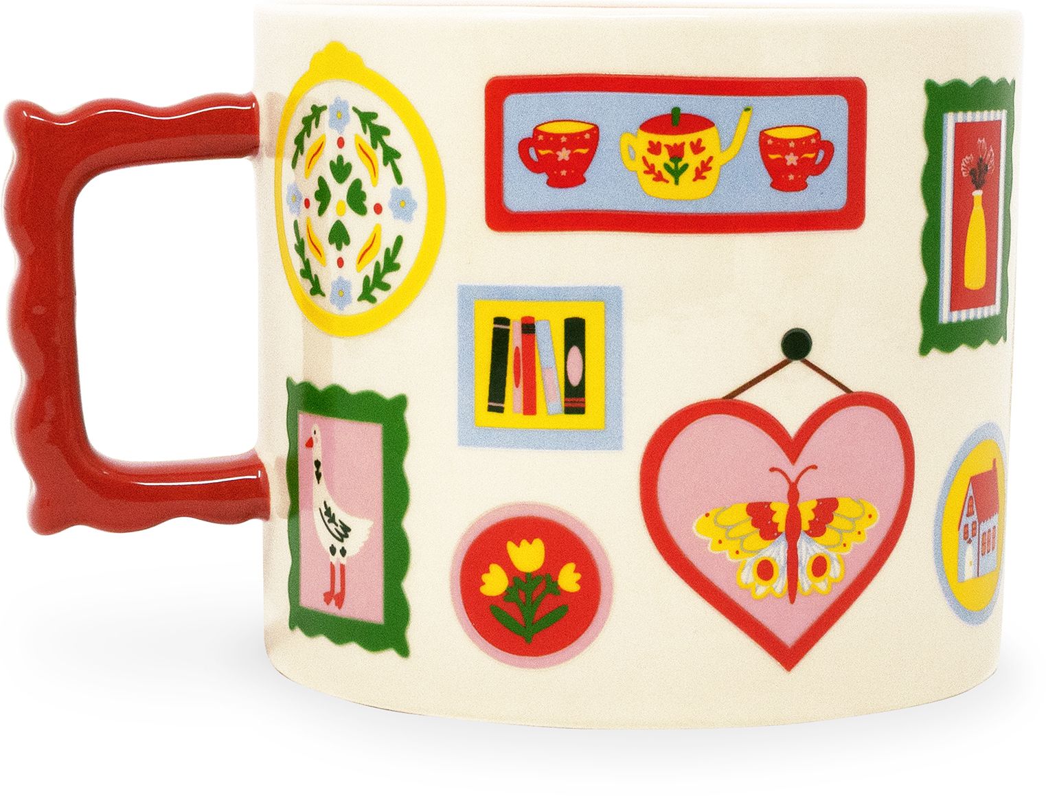 Ceramic Mug, Gallery Wall